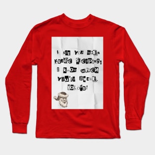 Creepy Santa Long Sleeve T-Shirt